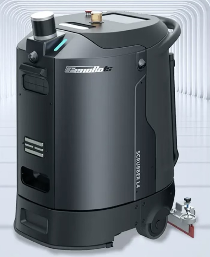 AI-Powered Scrubber Cleaning Robot